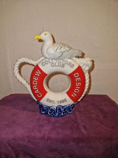 Paul Cardew Collectors Club 1998-1999 lifebuoy teapot signed