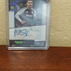 2024-25 Topps Museum Collection Morgan Rogers certified autograph trading card serial numbered 40/99.