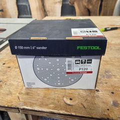 Festool 120grit Granat Sandpaper 150mm
