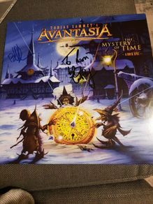 AVANTASIA: The Mystery of Time- Double LP-2013 original pressing ( Autographed)