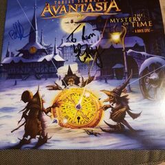 AVANTASIA: The Mystery of Time- Double LP-2013 original pressing ( Autographed)