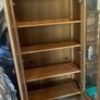 Solid OAK display cabinet.OAK shelves Image 8
