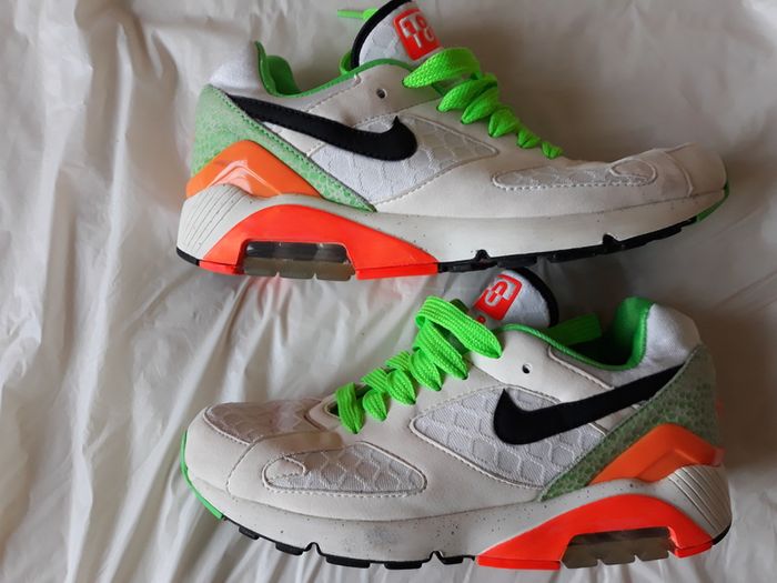 Nike Lunar Air 180 Urban Safari UK-5.5/EUR-38.5 615287-108 White/Black/Total Crimson/Poison Green-2013