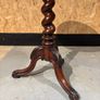antique Victorian mahogany barley twist occasional table Image 2