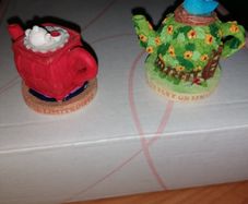 two small teapots for sale