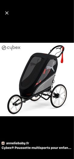 Bike trailer jogging stroller  Cybex x puma Zeno
