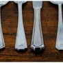 Silver Plated Cutlery Set 36 Pce Set Monogrammed Image 8