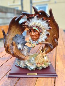 Vintage Native American Figure