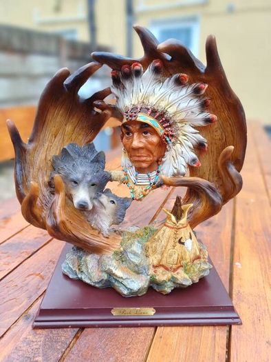 Vintage Native American Figure