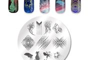 Nail stamping plate Nicole Diary 118