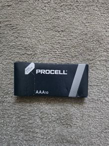 10x procell AAA batteries