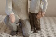 Willow Tree "Father &amp; Son" Figurine.