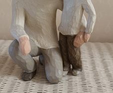 Willow Tree "Father & Son" Figurine.