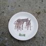 Vintage Porcelain Donkey Small Plate Image 4