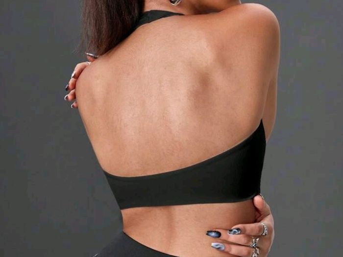 Black Bikini top/Sports Bra size S