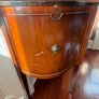 Bow Front Mahogany Side Board / Hall Table Image 3