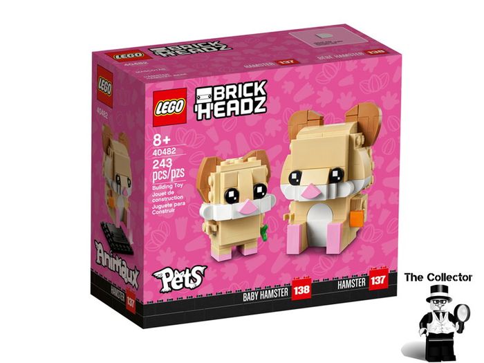 LEGO BrickHeadz Hamster Set 40482 Brand New Factory Sealed