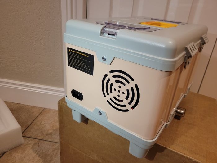 Toolbox style  Diesel / Kerosene Heater with Power Supply, Bluetooth App. Latest 2025/2026 model. Silent Pump.