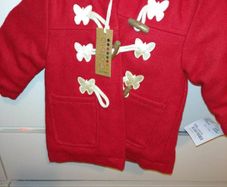 Baby duffle coat bnwt brand Cololo