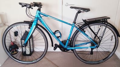 ladies giant liv fitness bike like new