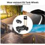 Folding Hand Truck, with Noiseless Wear-Resistant PU Tank Wheels and Adjustable Aluminum Alloy Drawbar Image 5