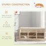 Wooden Large Hamster Cage, Syrian hamster Mouse Rats Mice Rodent Small Animals Hutch Exercise Play House Pen 115L x 57W x 55H(cm) Image 4