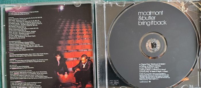 McAlmont & Butler - Bring It Back CD (2002) Indie Rock Soul EX+ Suede