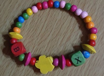 A Cute Wooden Childs Bracelet