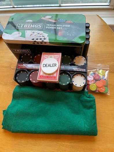 Casino Token Texas Hold'em Set Poker