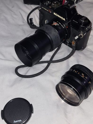 Konica camera and lenses rare