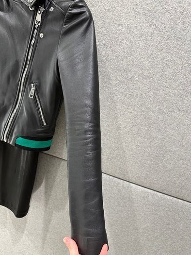 Leather jacket MAJE