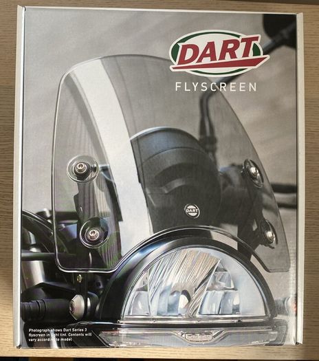 Triumph Bonneville T100 / T120 Dart Flyscreen Marlin S3 (Brand new)