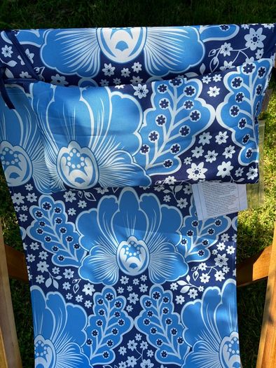 Paul Costelloe, designer deck chairs x2