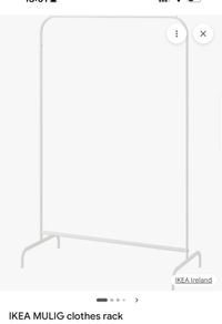 4 IKEA clothes racks