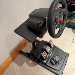 Logitech steering wheel pedals and gear shifter