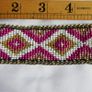 Peyote Bracelet-Geometric Bracelet-Mosaic Bracelet-Miyuki Arm Band-Beaded Cuff-Flat Bracelet Image 5
