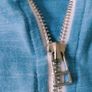 Nike light weight zip hoodie Size L light blue Image 7