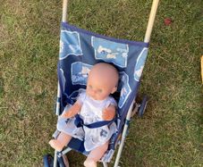 Dolls Buggy & Doll.