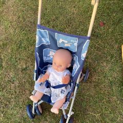 Dolls Buggy & Doll.