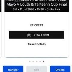 Louth v Mayo tickets