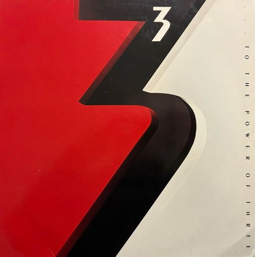 3 - To the Power of Three. Album with promo sticker by the progressive pop rock super-group formed by ELP members Keith Emerson and Carl Palmer, with the addition of Robert Berry. Great condition. BARGAIN!
