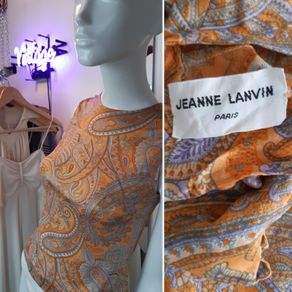 Jeanne Lanvin Vintage Top