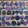 50pcs Neon Stickers Decals Image 2