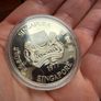 Silver 1977 Singapore 10th Anniversary Coin Image 5