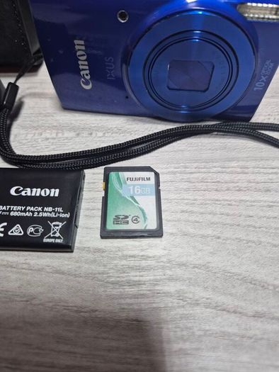 Canon IXUS 180 Digital Compact Camera Working w/ Canon 10x Optical Zoom Lens