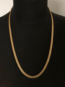 goldtone necklace