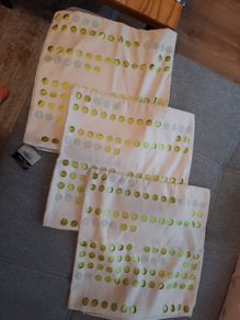 3 cushion covers