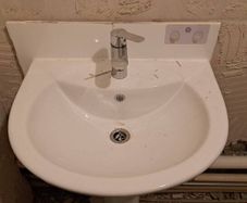 Bathtub, Sink, bathtub glass, tiles...