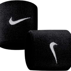 NIKE Swoosh Black Wristbands