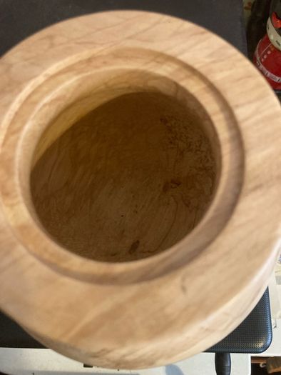 hand craved Donegal vase free postage